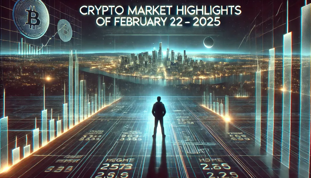 Crypto Market highlights of February 22 - 2025